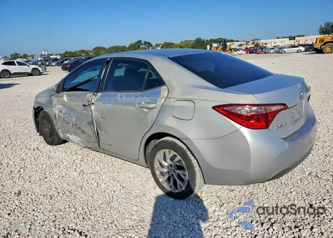2017 Toyota Corolla L из США, поврежденный, VIN 2T1BURHE0HC880913